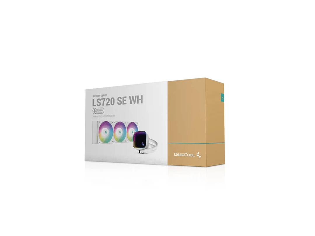 Deepcool Infinity LS720 SE White ARGB CPU Liquid Cooler in Qatar Deepcool Infinity LS720 SE White ARGB CPU Liquid Cooler in Qatar